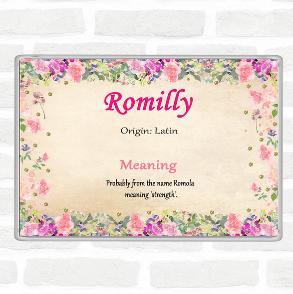 Romilly Name Meaning Magnet Floral