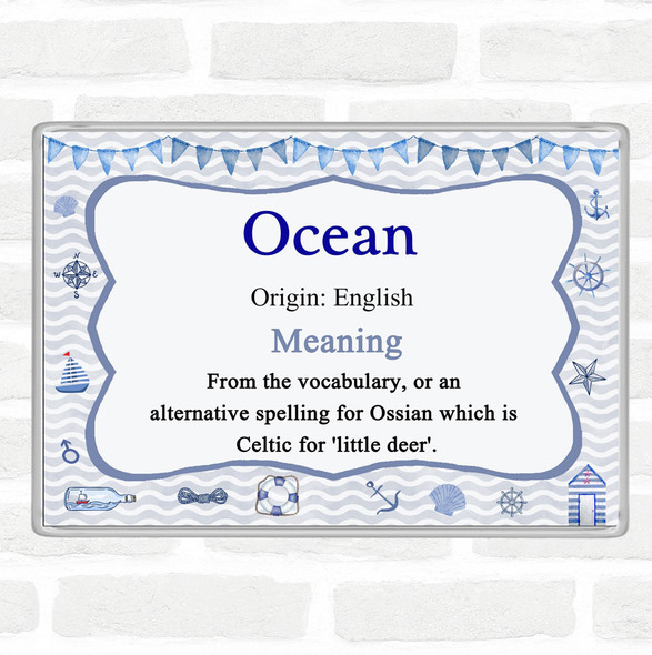 Ocean Name Meaning Magnet Nautical