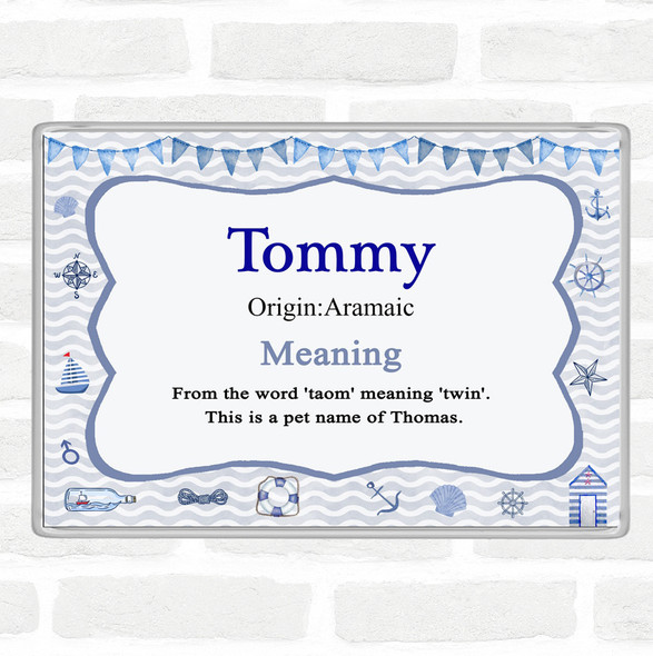 Tommy Name Meaning Magnet Nautical
