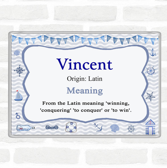 Vincent Name Meaning Magnet Nautical