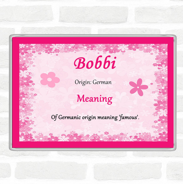 Bobbi Name Meaning Magnet Pink