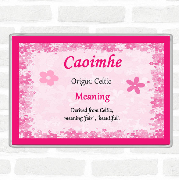 Caoimhe Name Meaning Magnet Pink