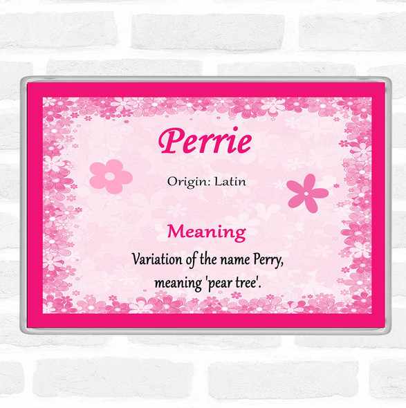 Perrie Name Meaning Magnet Pink