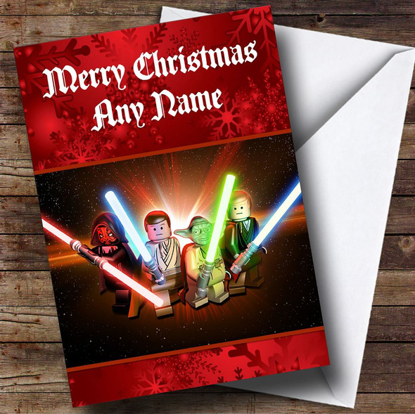 Lego Star Wars Customised Christmas Card