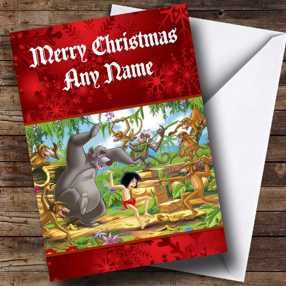 The Jungle Book Customised Christmas Card