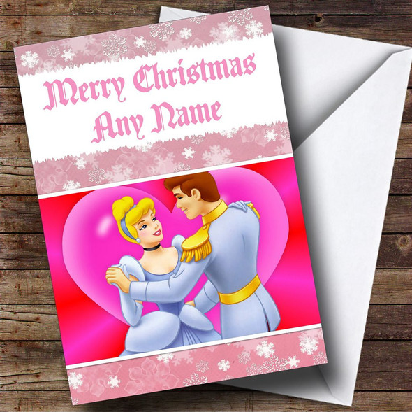 Cinderella Customised Christmas Card