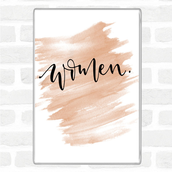 Watercolour Women Quote Magnet
