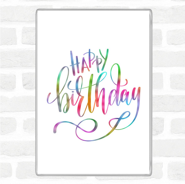 Happy Birthday Quote Magnet