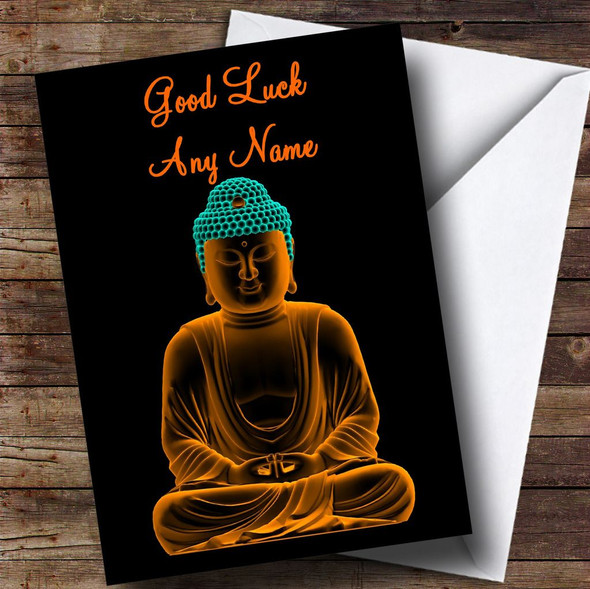 Buddha Customised Good Luck Card