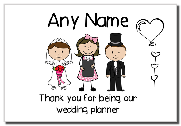 Thank You Wedding Planner Magnet