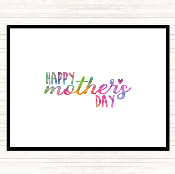 Mothers Rainbow Quote Mouse Mat