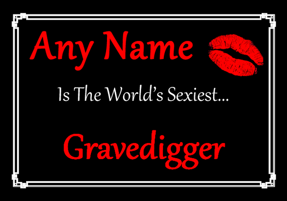 Gravedigger World's Sexiest Mouse Mat