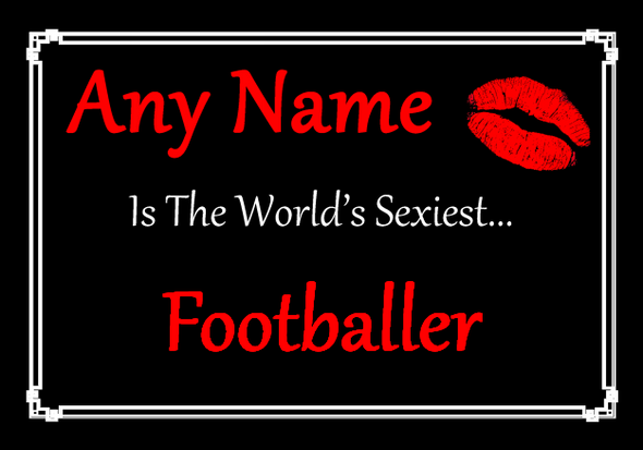 Footballer World's Sexiest Mouse Mat
