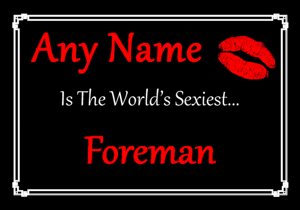 Foreman World's Sexiest Mouse Mat