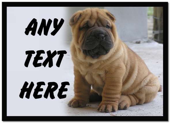 Shar Pei Computer Mouse Mat