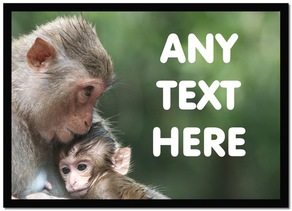 Sweet Monkey Computer Mouse Mat