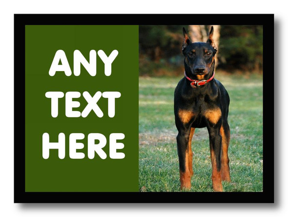 Doberman Dog Computer Mouse Mat