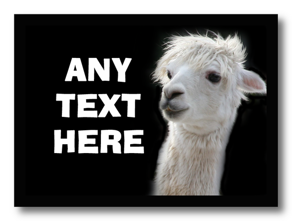 Alpaca Computer Mouse Mat