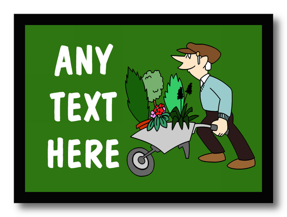 Garden Gardener Computer Mouse Mat