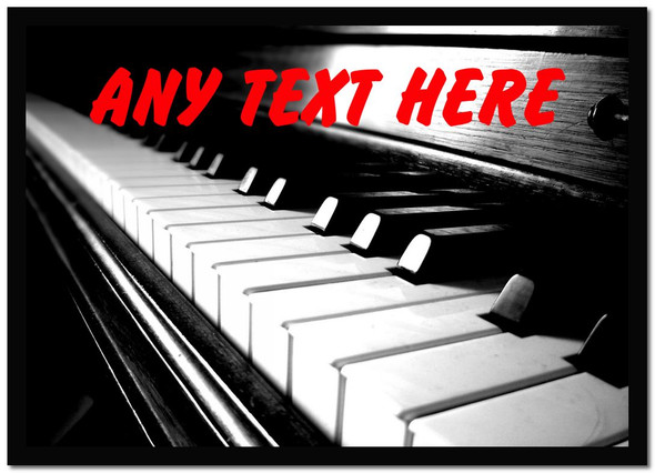 Piano Computer Mouse Mat