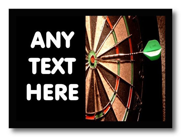 Dart Board Computer Mouse Mat