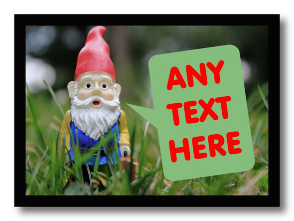 Gnome Garden Computer Mouse Mat