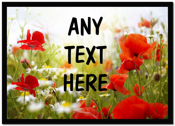 Poppy Computer Mouse Mat