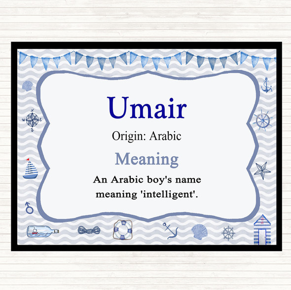 Umair Name Meaning Mouse Mat Nautical