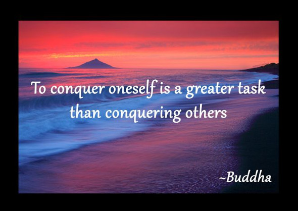 Inspirational & Motivational Quote Computer Mouse Mat - Quote 163