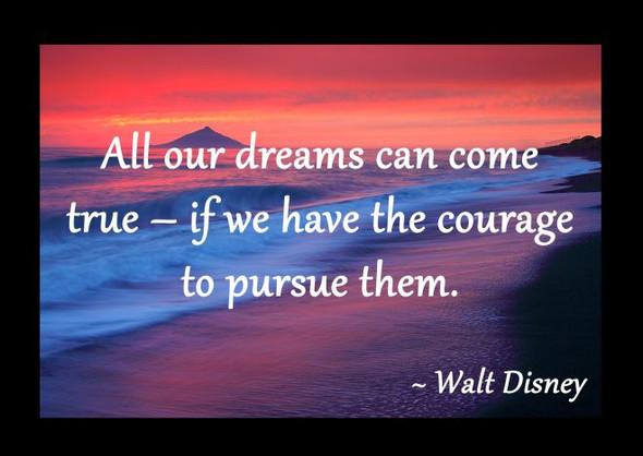 Inspirational & Motivational Quote Computer Mouse Mat - Quote 107