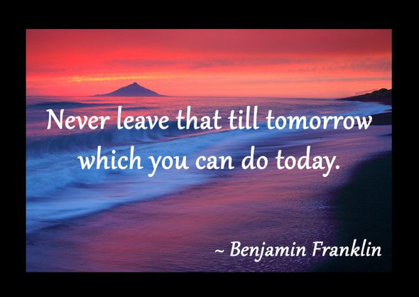 Inspirational & Motivational Quote Computer Mouse Mat - Quote 118