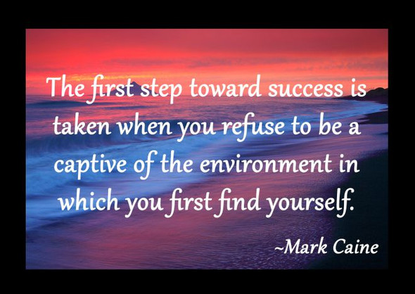 Inspirational & Motivational Quote Computer Mouse Mat - Quote 65