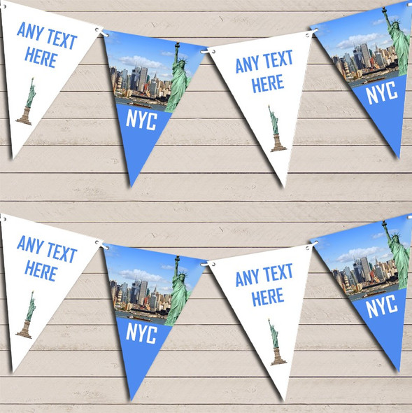 NYC New York City Birthday Bunting Garland Party Banner