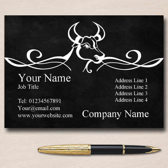 Slate Cow Personalised Business Cards