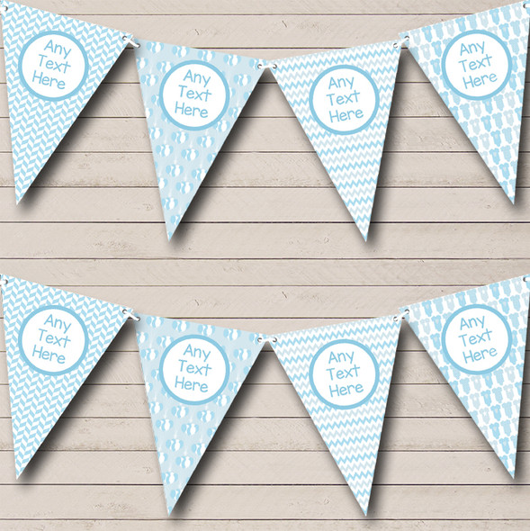 Blue Grows And Balloons Welcome Home New Baby Bunting