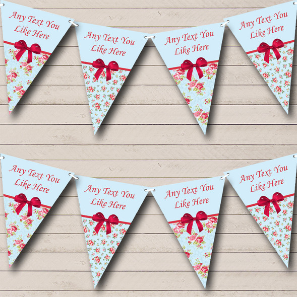 Floral Vintage Shabby Chic Garden Tea Party Bunting