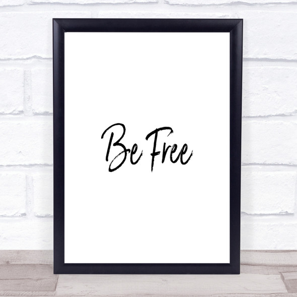Free Quote Print Poster Typography Word Art Picture
