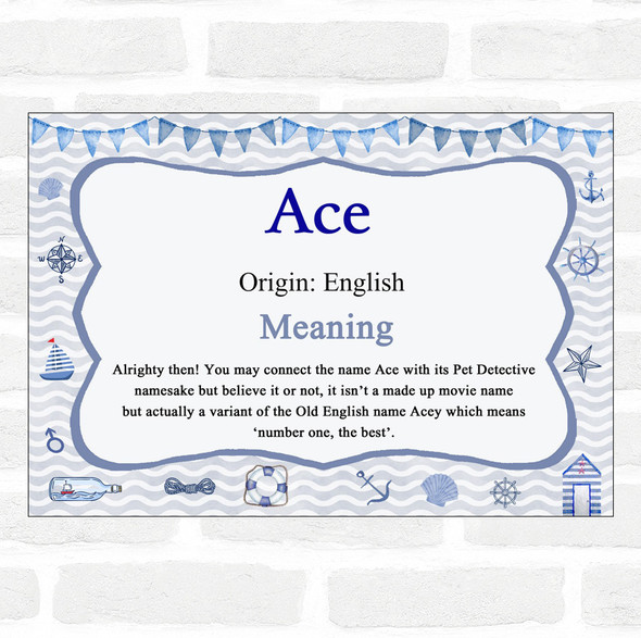 Spike Name Meaning Mouse Mat Nautical