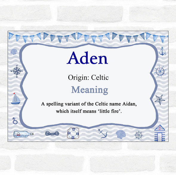 Aden Name Meaning Nautical Certificate