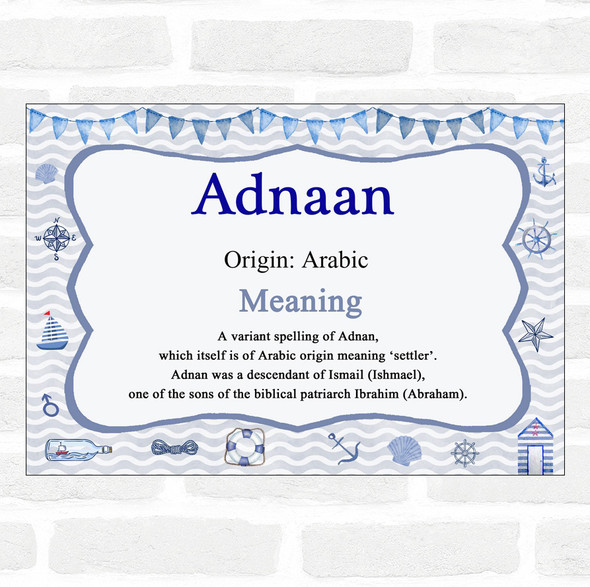 Adnaan Name Meaning Nautical Certificate