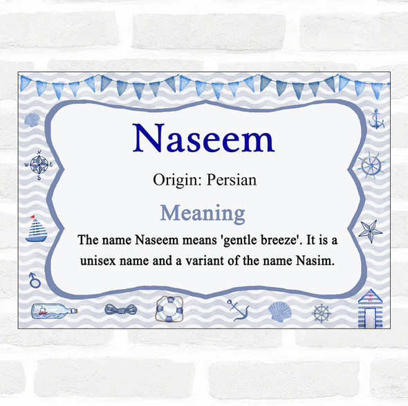 Naseem Name Meaning Nautical Certificate