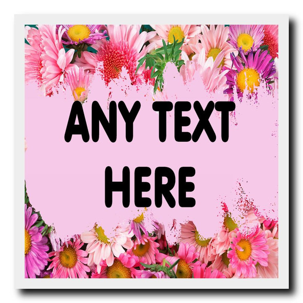 Pretty Flowers Coaster
