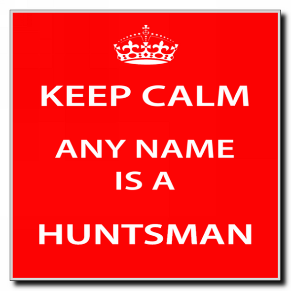 Huntsman Keep Calm Coaster