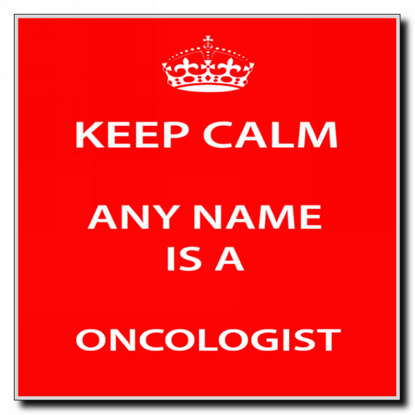 Oncologist Keep Calm Coaster