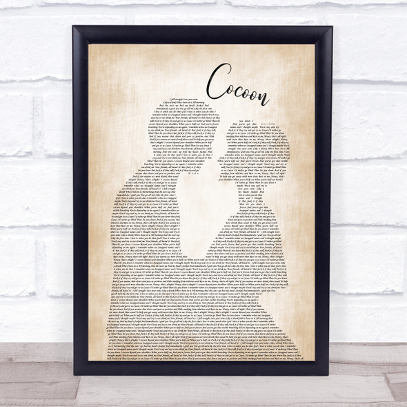 Catfish And The Bottlemen Cocoon Man Lady Bride Groom Wedding Music Gift Poster Print