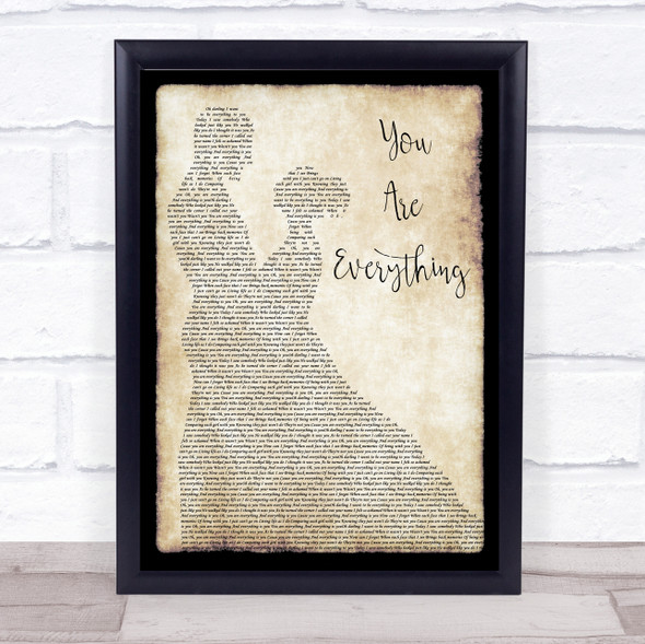 Marvin Gaye You Are Everything Man Lady Dancing Music Gift Poster Print