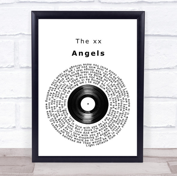 The xx Angels Vinyl Record Music Gift Poster Print
