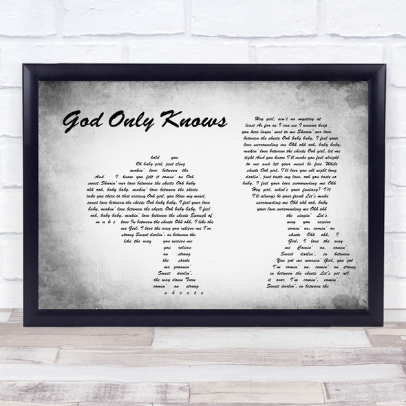 The Isley Brothers Between The Sheets Man Lady Couple Grey Song Lyric Quote Print