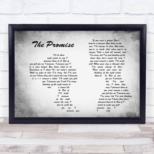 Sturgill Simpson The Promise Man Lady Couple Grey Song Lyric Quote Quote Print