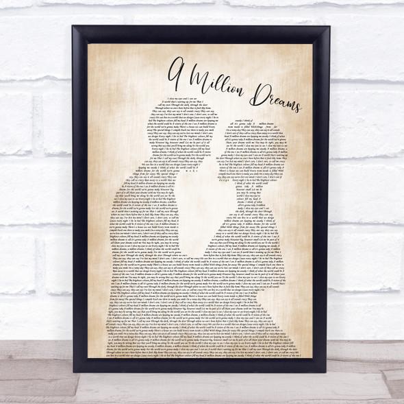 The Greatest Showman A Million Dreams Man Lady Bride Groom Wedding Song Lyric Quote Music Framed Print